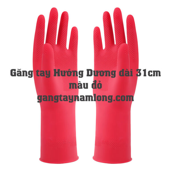 găng tay cao su hướng dương size 7 71/2 | dài 31 cm