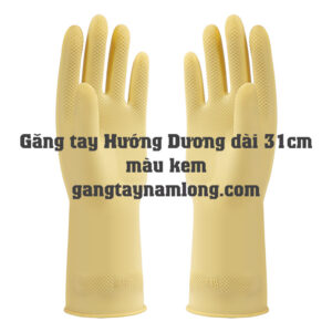 găng tay cao su hướng dương size 8 81/2 | dài 31cm