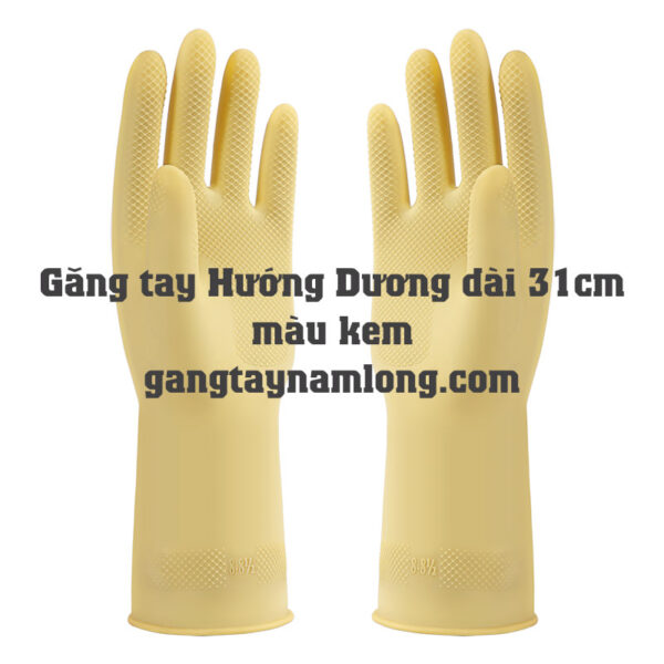 găng tay cao su hướng dương size 8 81/2 | dài 31cm